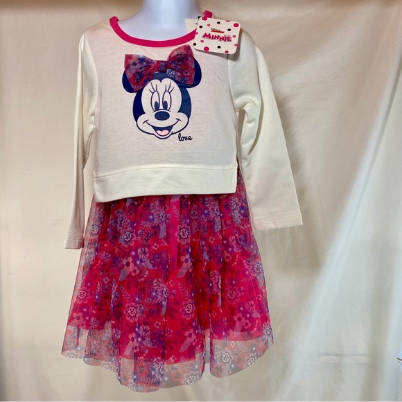 Disney Minnie Mouse Girls' Tutu Dress - Picture 5 of 13